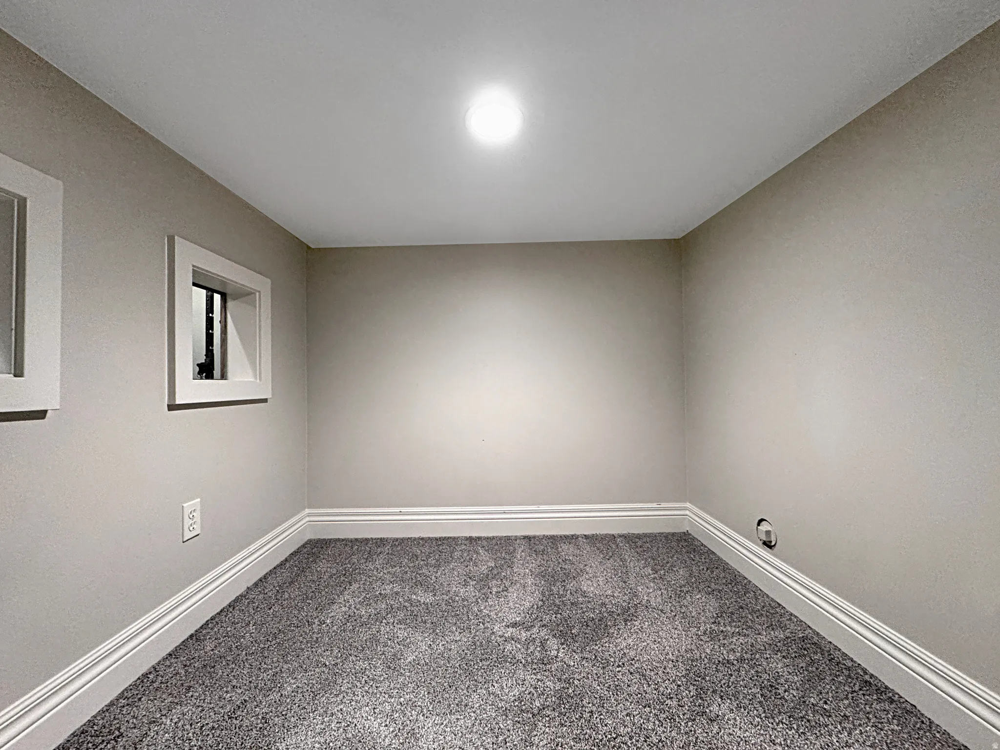 Upper section at the top of the stairs in the playroom/bedroom.