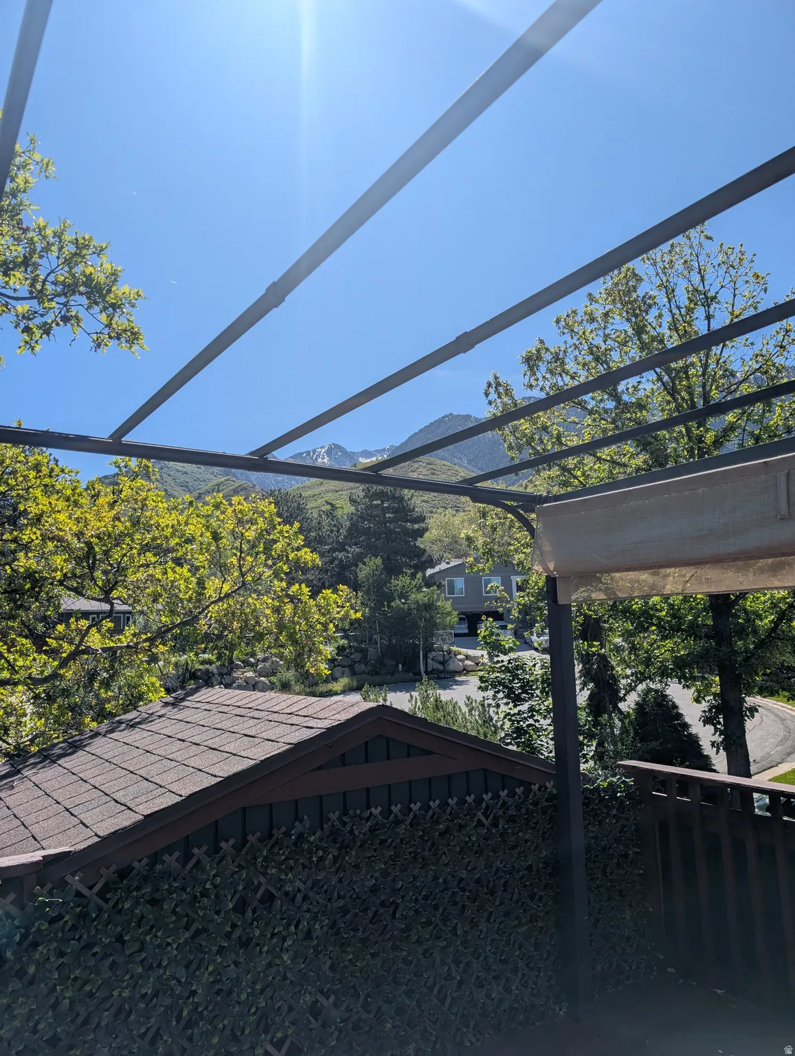 View from Primary bedroom deck