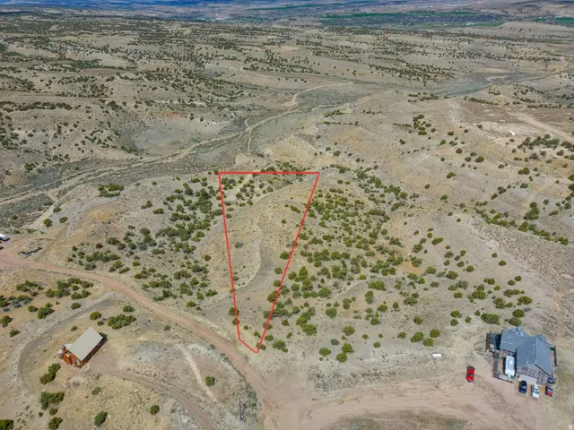 Expansive undeveloped land parcel with natural vegetation