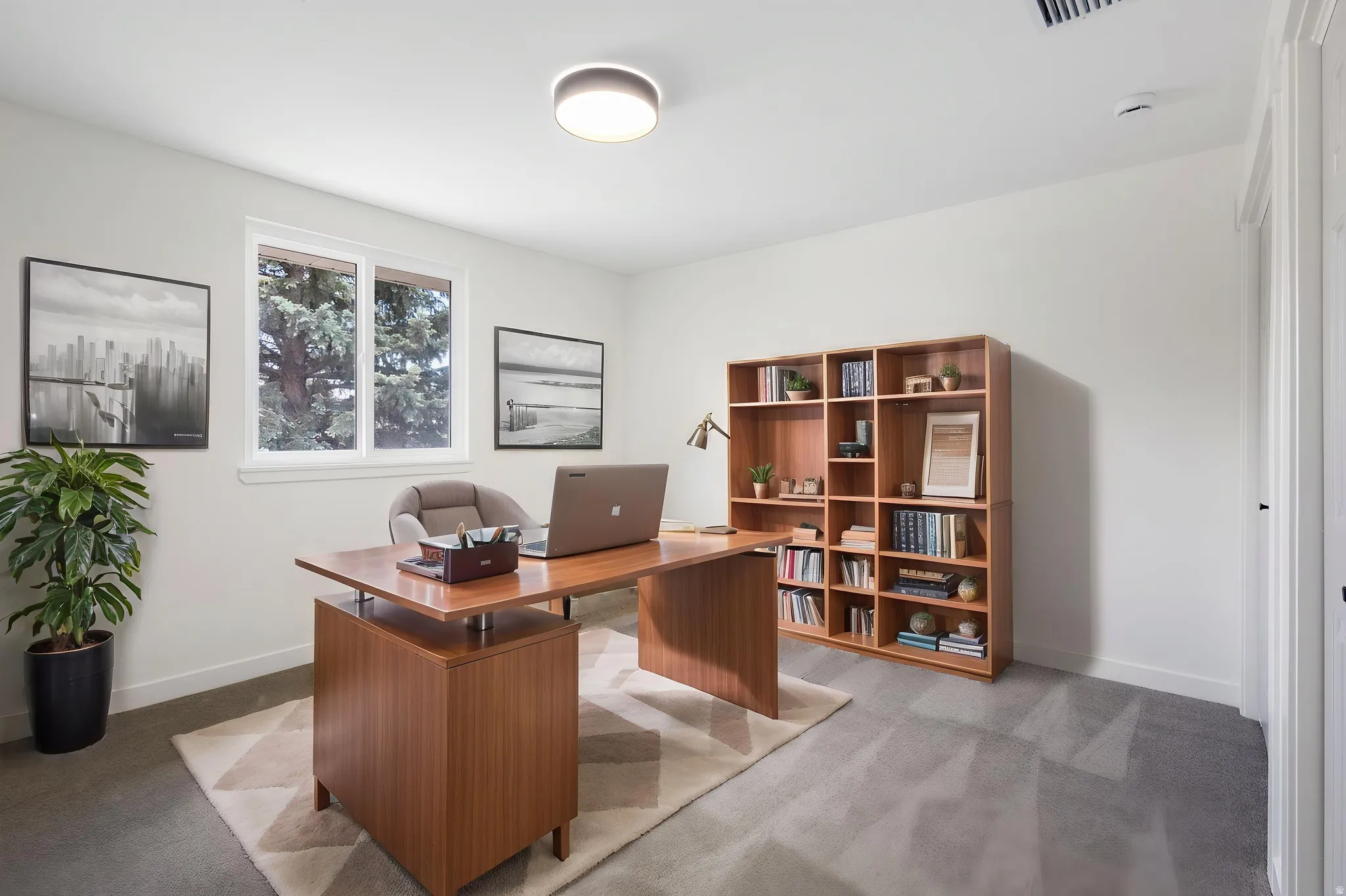 Virtually staged to show potential