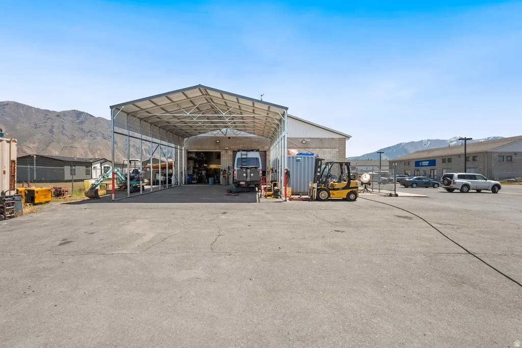 18' tall carport included