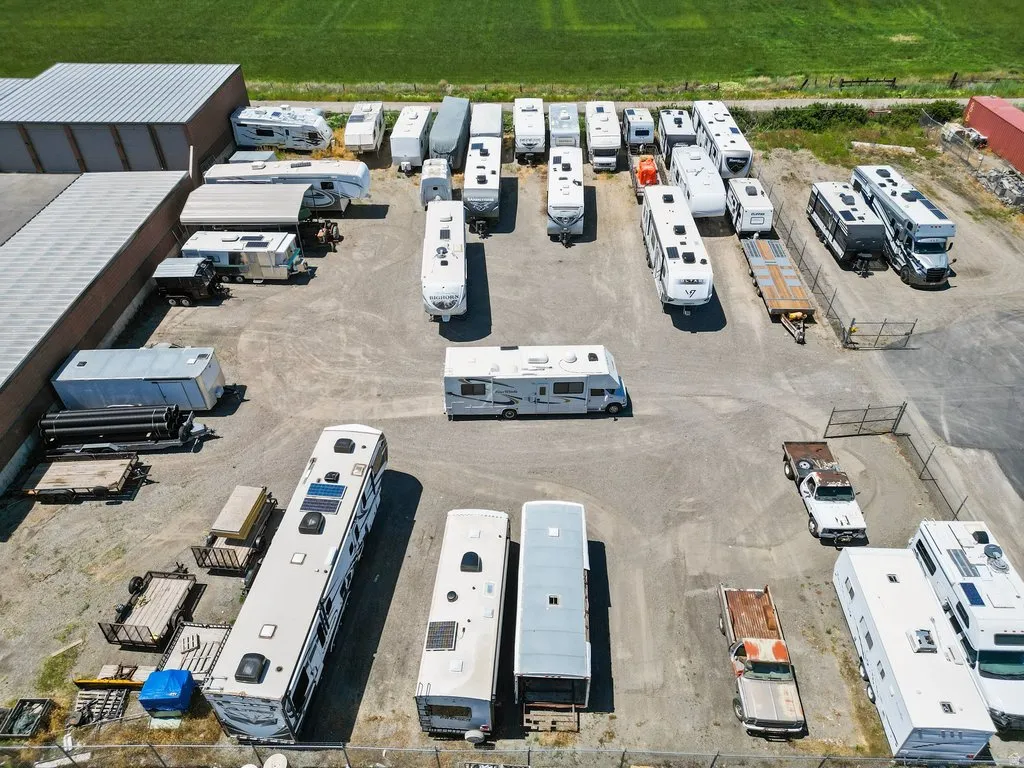 RV/boat storage area on leased ground