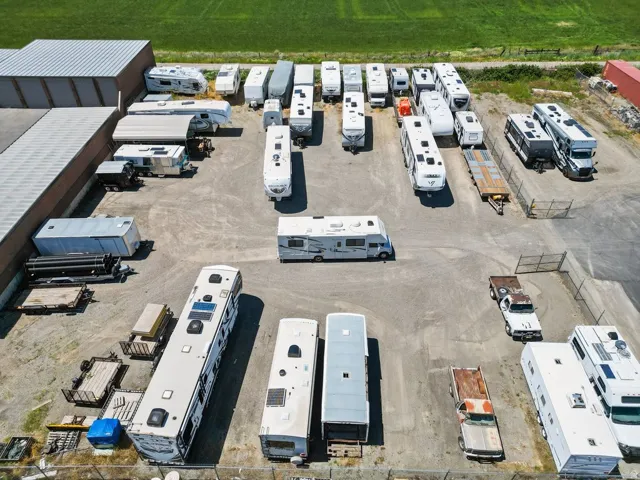 RV/boat storage area on leased ground