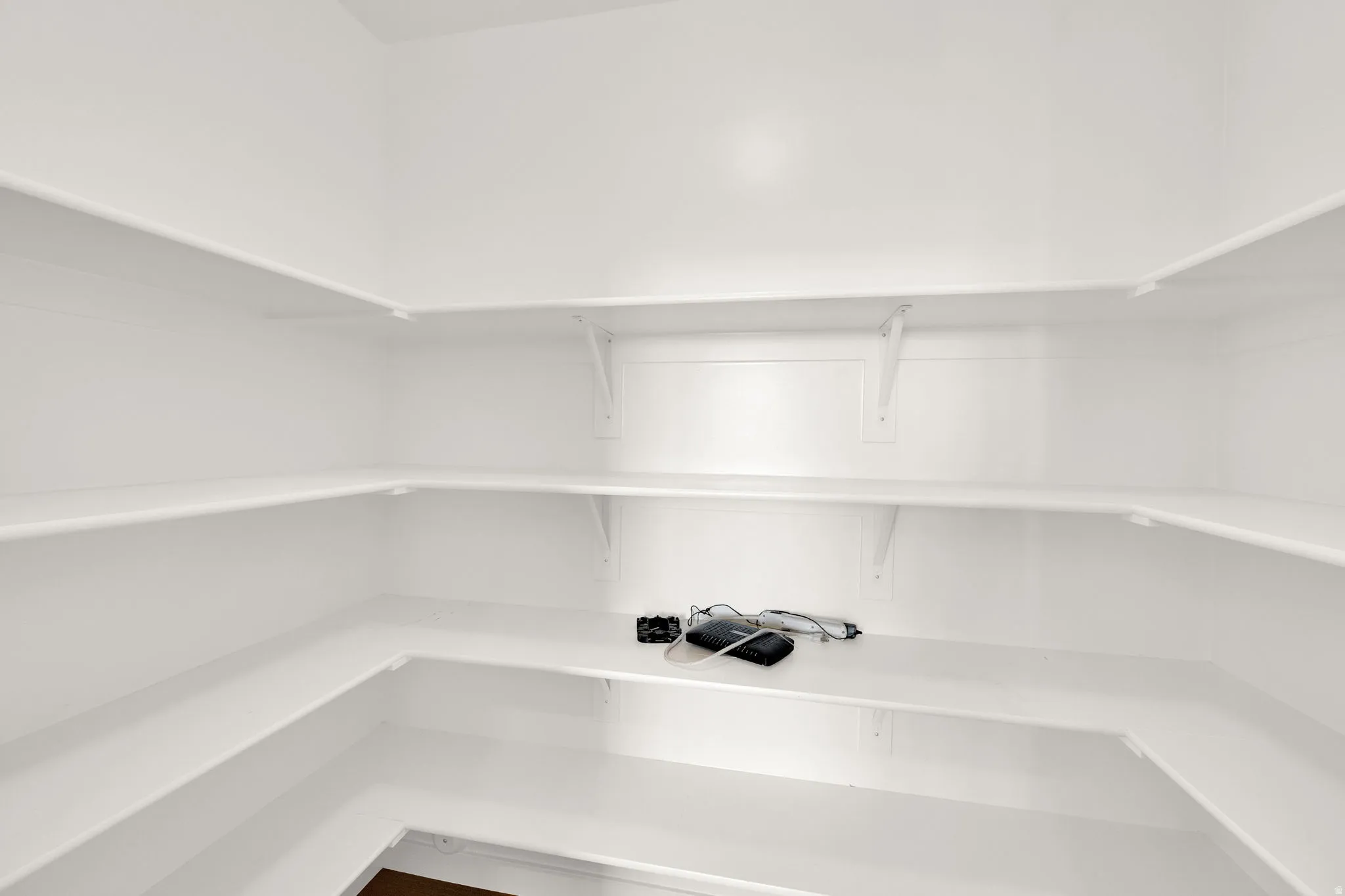 Spacious pantry