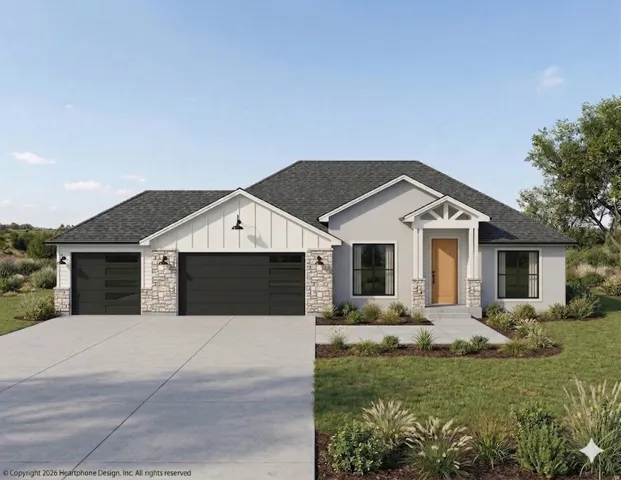 Contemporary ranch-style