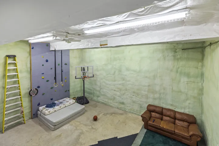 View of basement