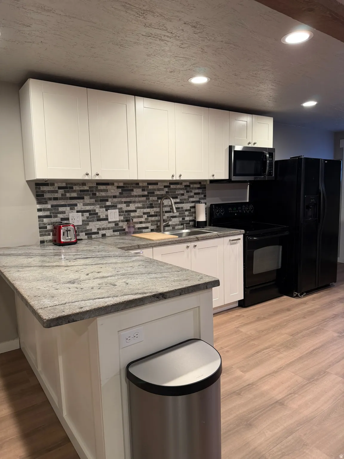 Basement Apartment Kitchen