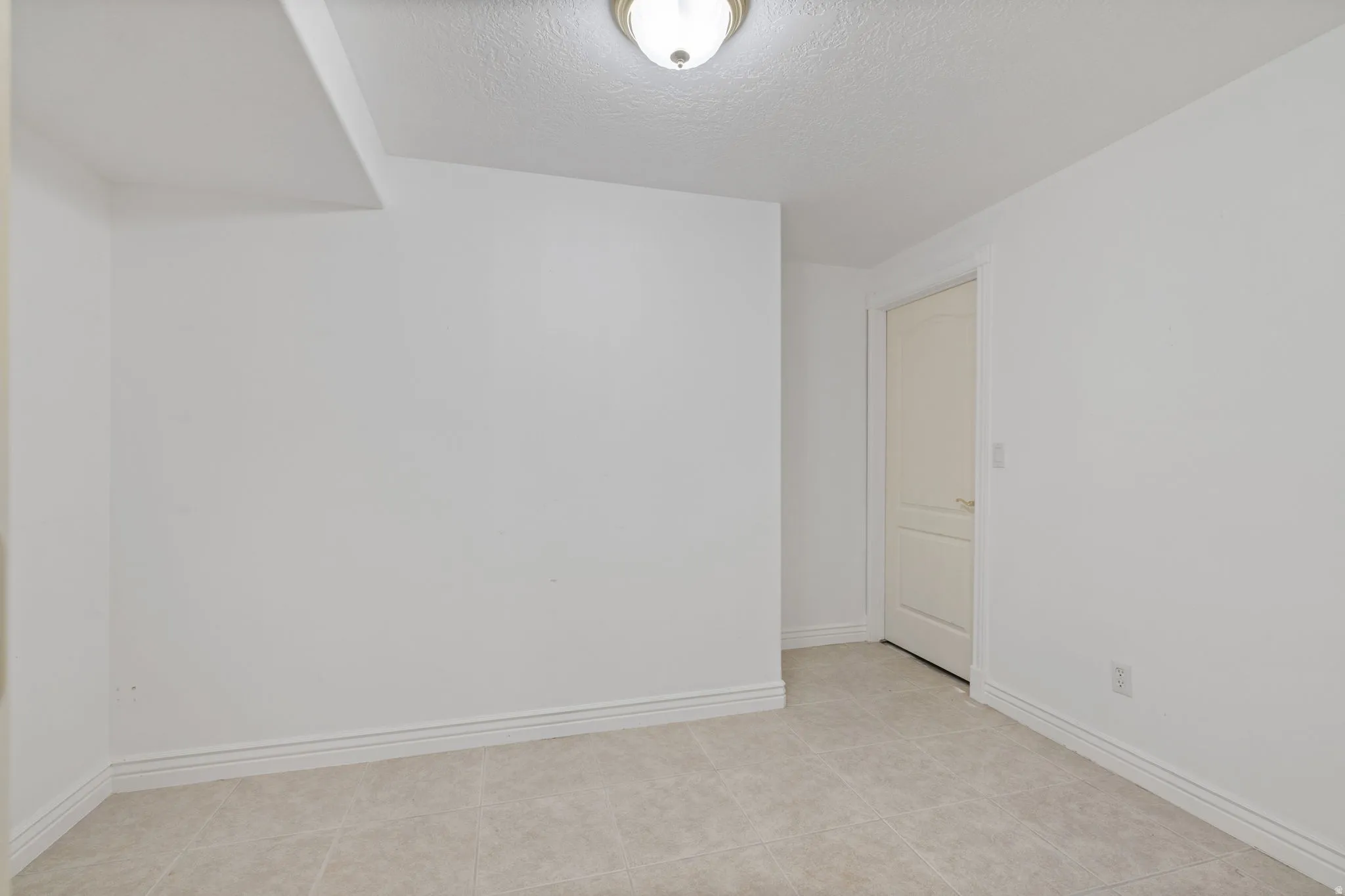 Basement storage room