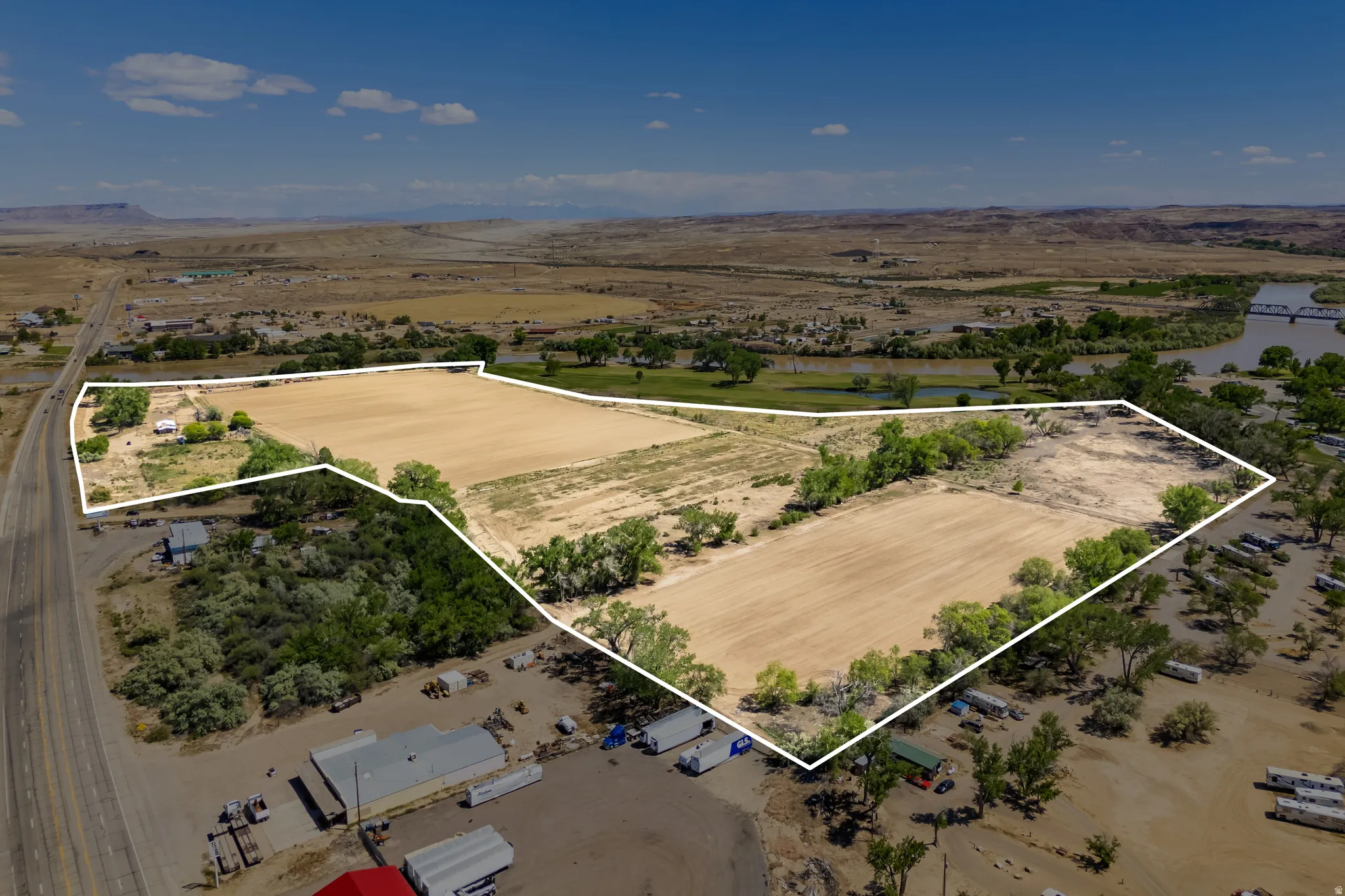Expansive acreage featuring multiple cleared fields