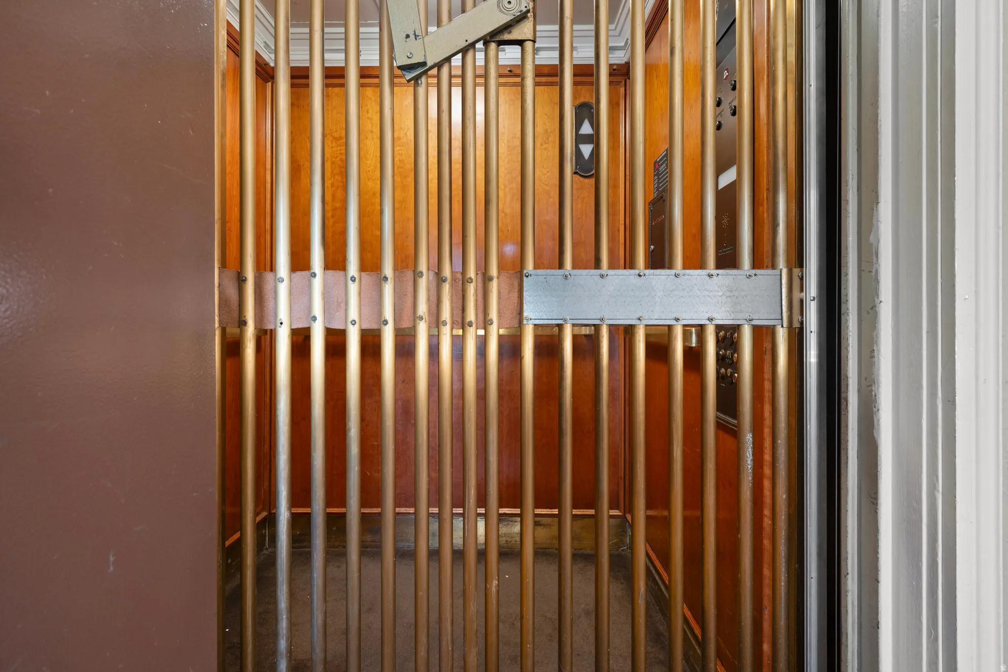 Beautiful Elevator with vintage charm