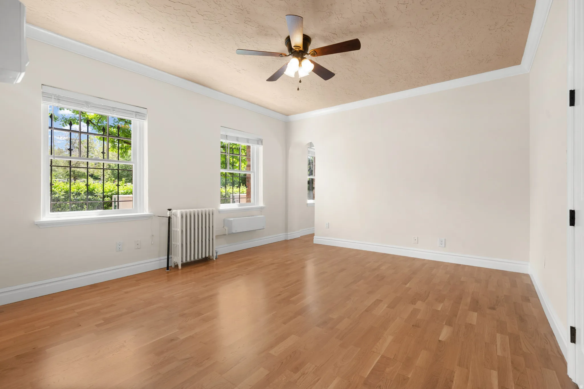 Master bedroom with ample natural light