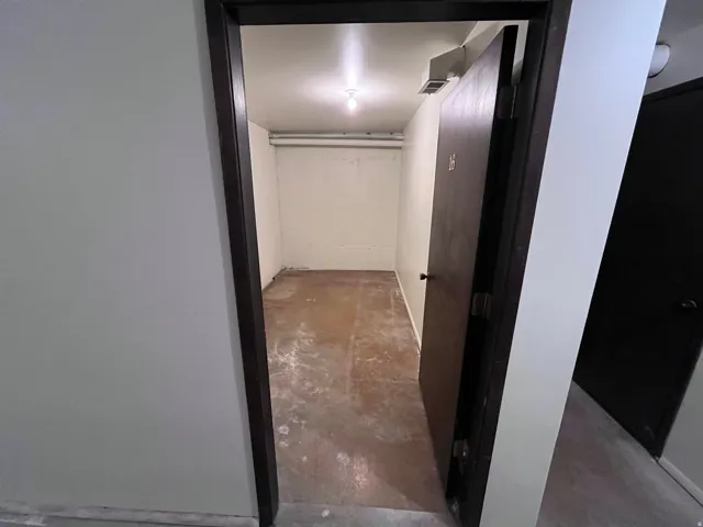 7'x13' private locked storage closet that is climate controlled