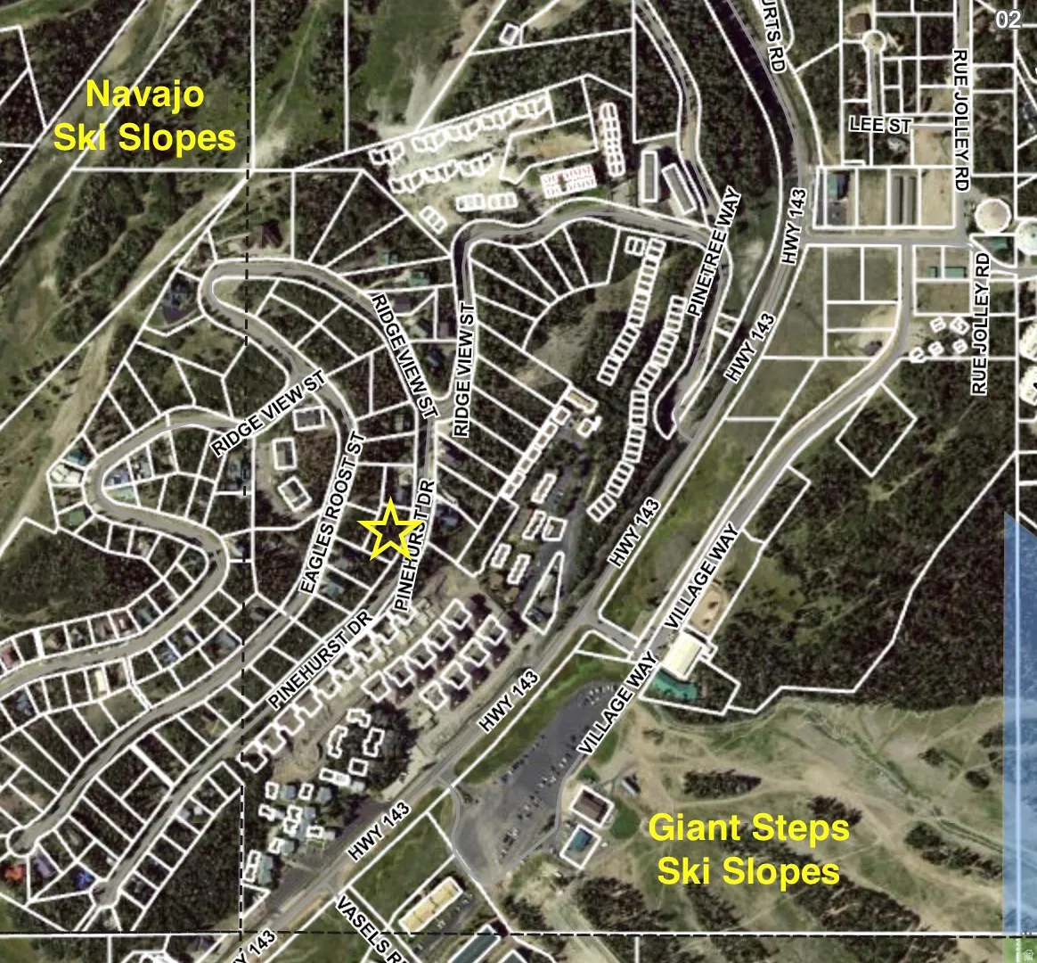 Plat Map. Illustrating the property's location and surrounding infrastructure within the larger parcel framework