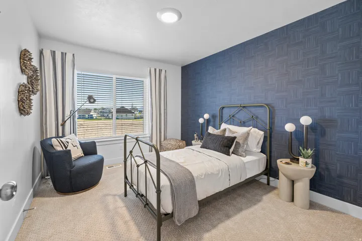 Photos shown are of the Model Home featuring the same floorplan. Finishes and selections may vary from the actual home.