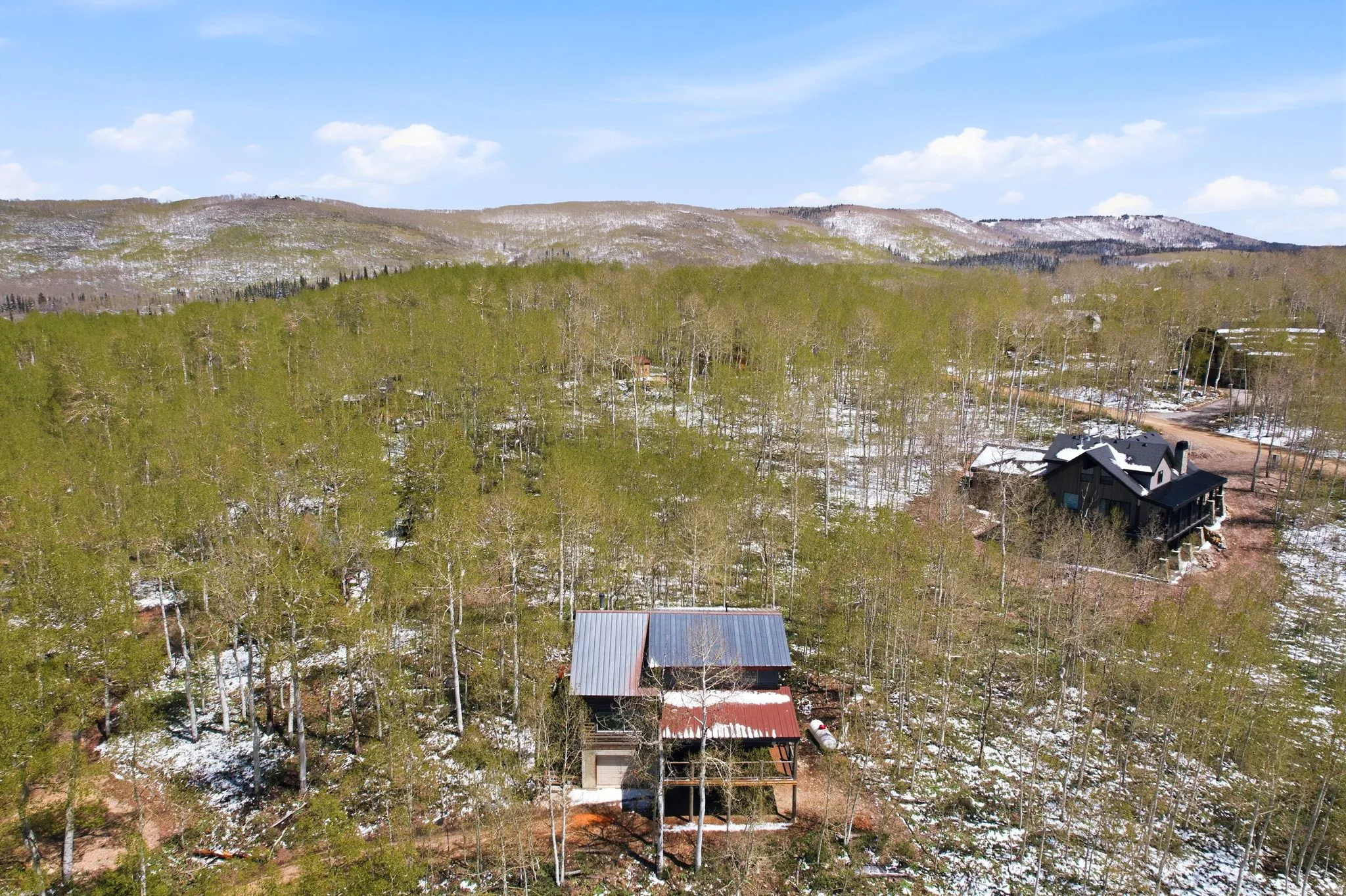 Expansive natural landscape with varied terrain