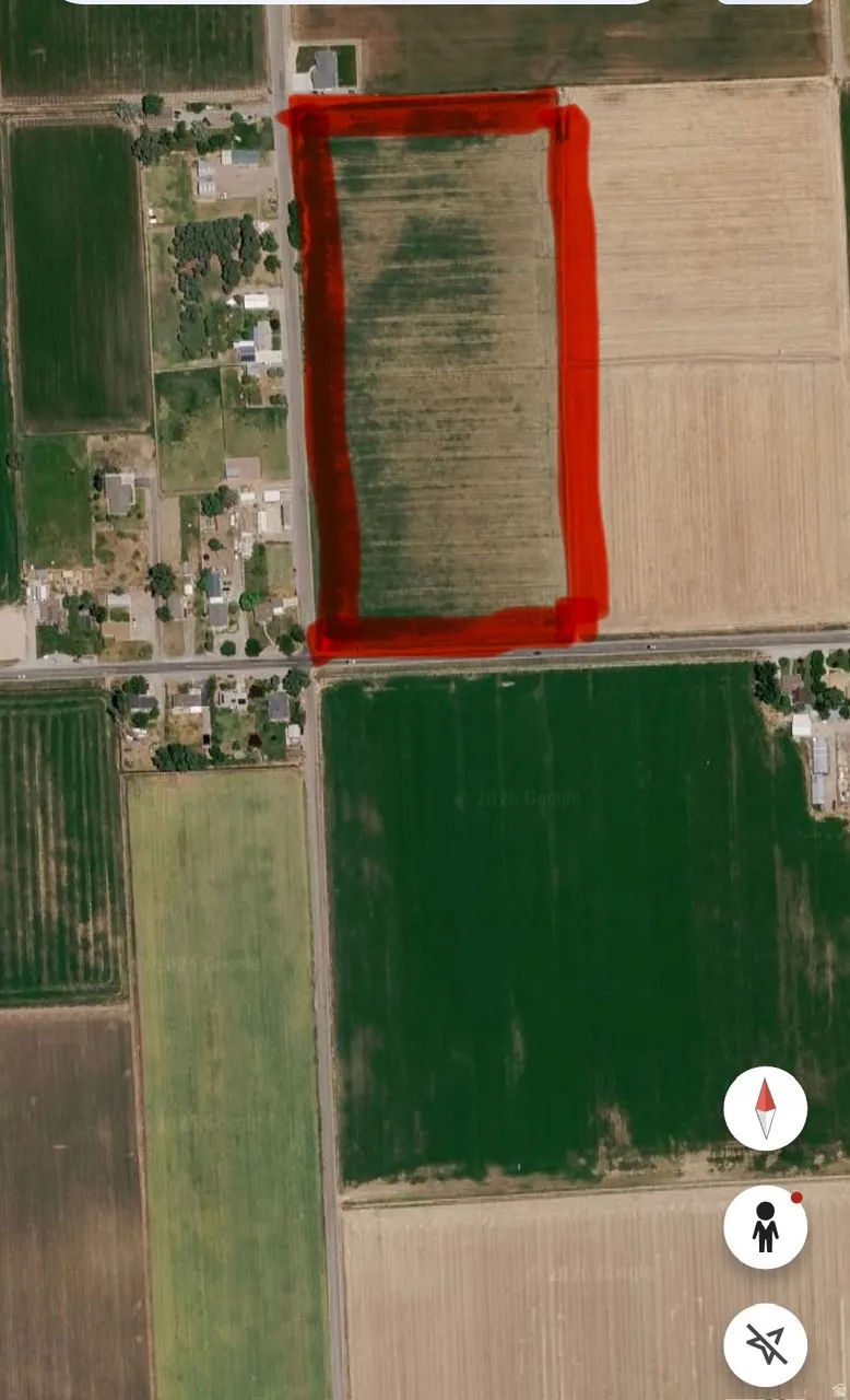 Aerial Map. Indicating the boundaries of the property