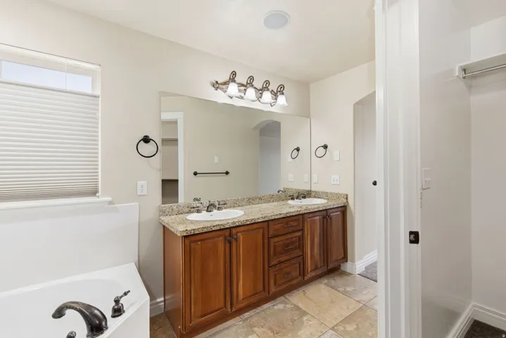 Double Adult Height Vanity