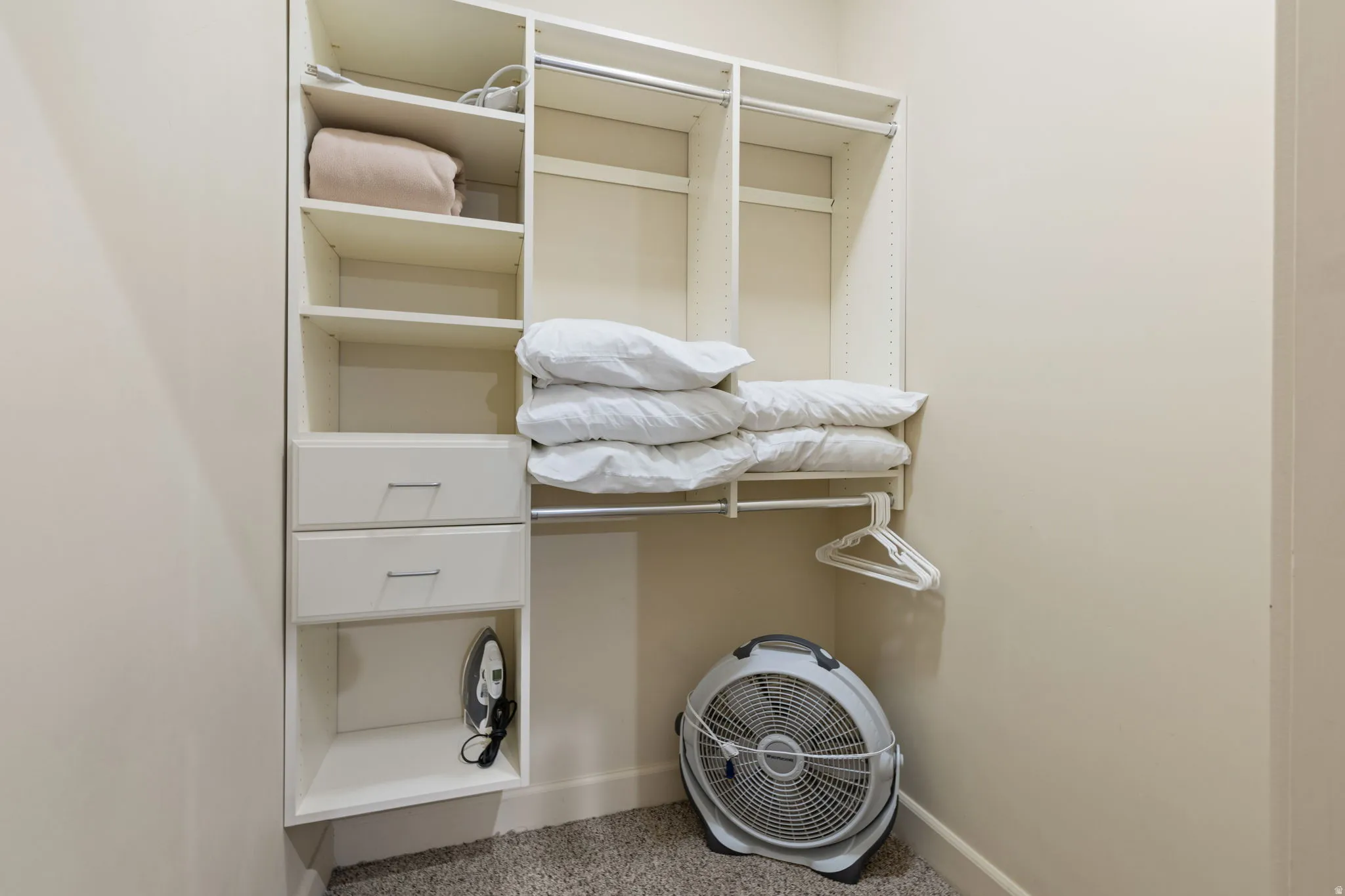 Walk in closet loft