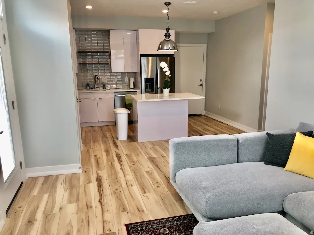 ADU/Mother-In-Law apartment - kitchen and living area