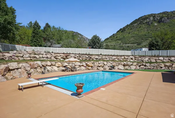 In Ground Pool with Diving Board & Automatic  Safety Pool Cover