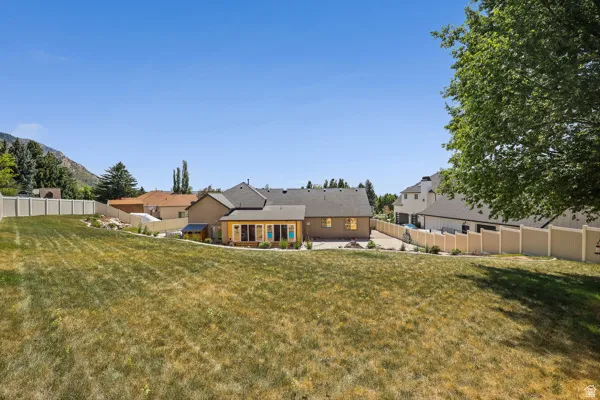 Lots of Grass Area For Lawn Furniture, Sunset Views, Swing Set, or  Kids to Play