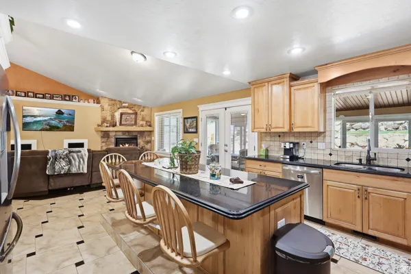 Custom Tile Floors  & Venetian Plaster Walls