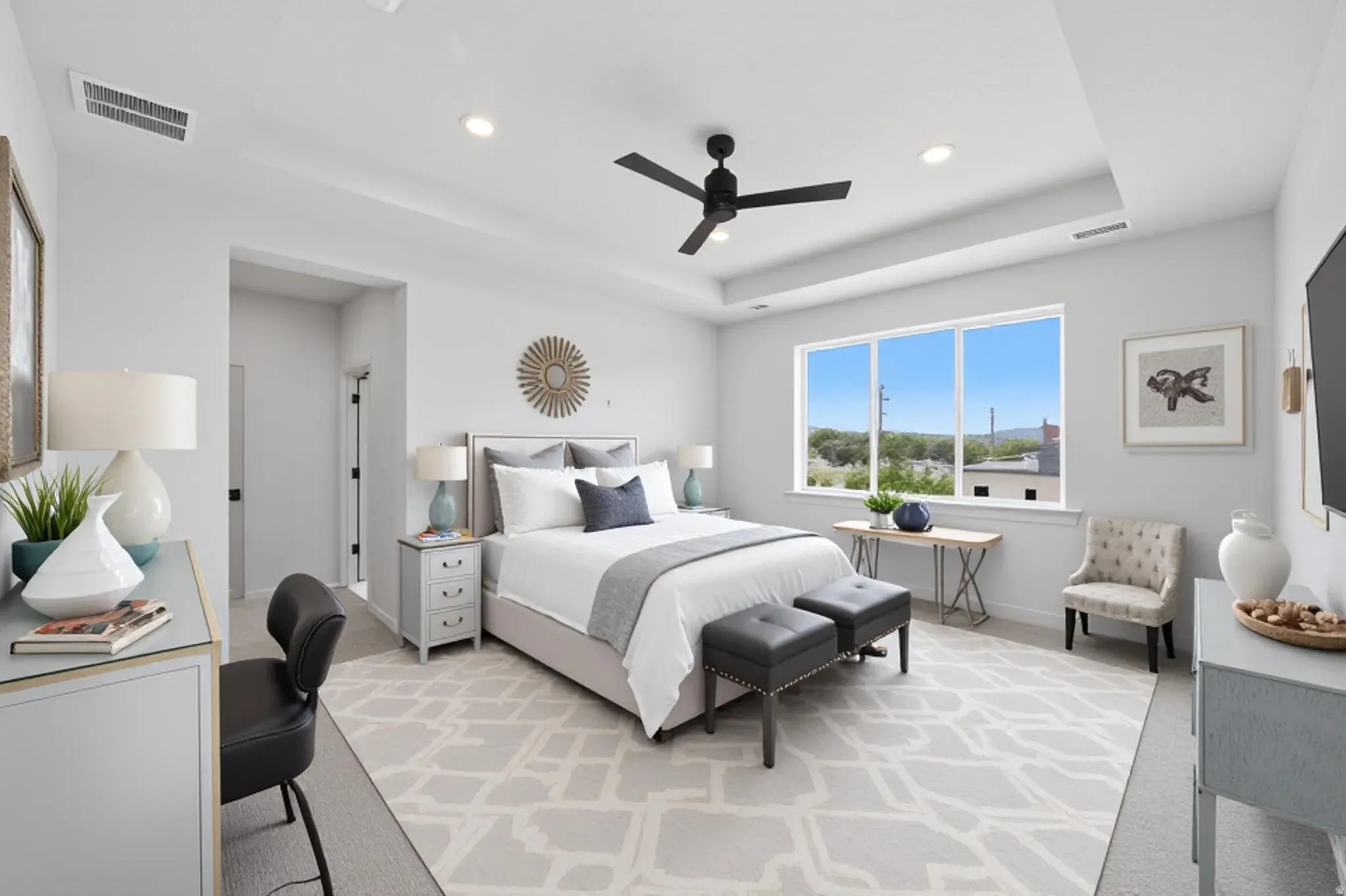 Virtually Staged Primary Ensuite