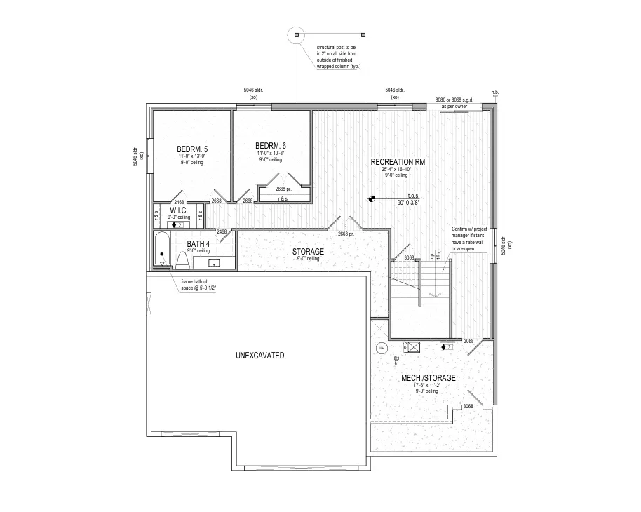 Basement Floor Plan