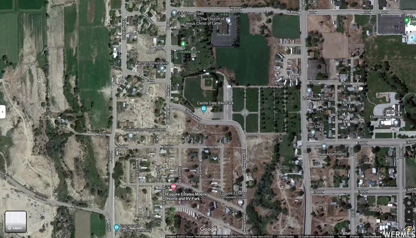 Aerial Map. Illustrating the property's geographic context and surrounding infrastructure