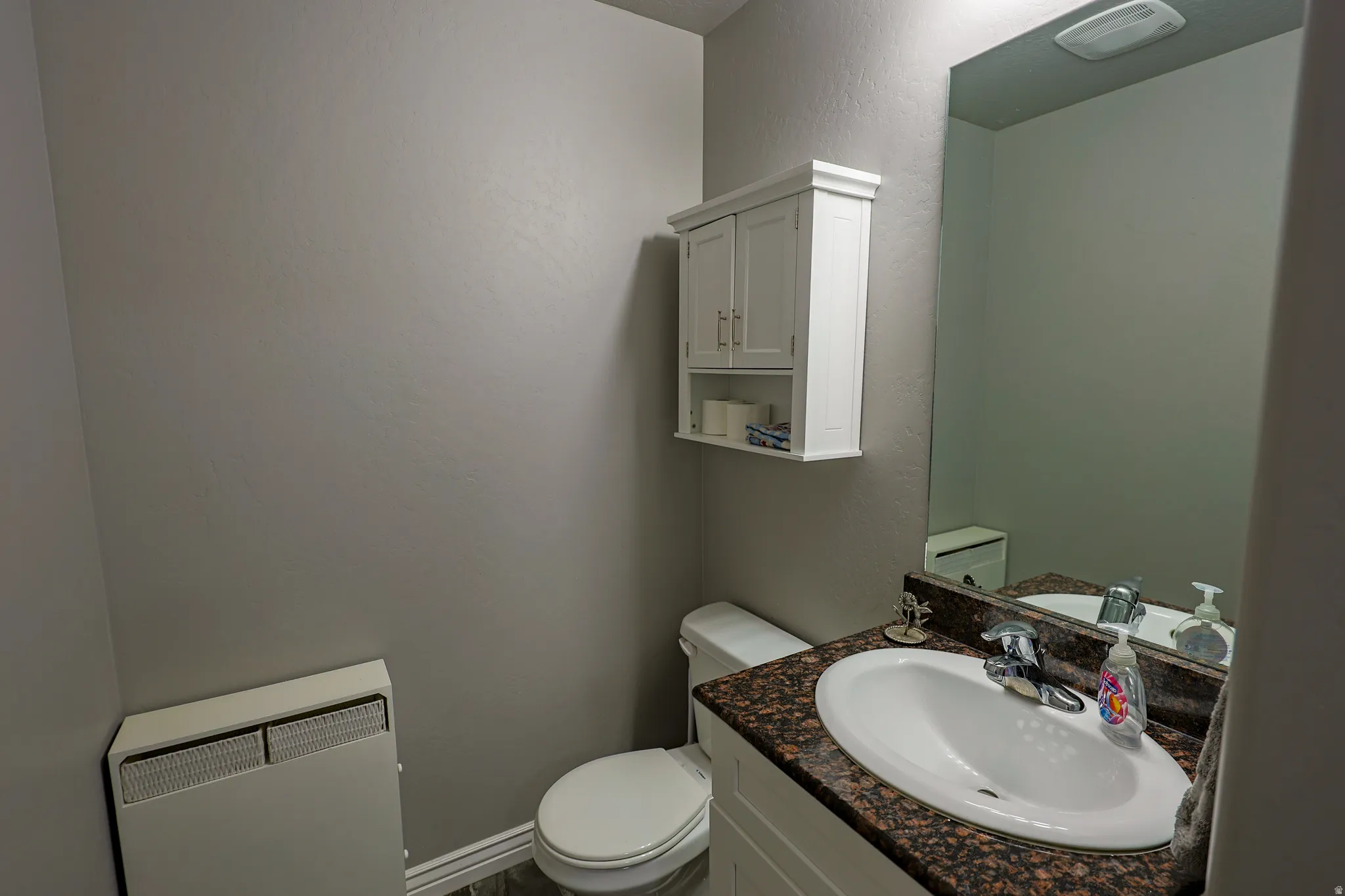 Half bathroom on main level