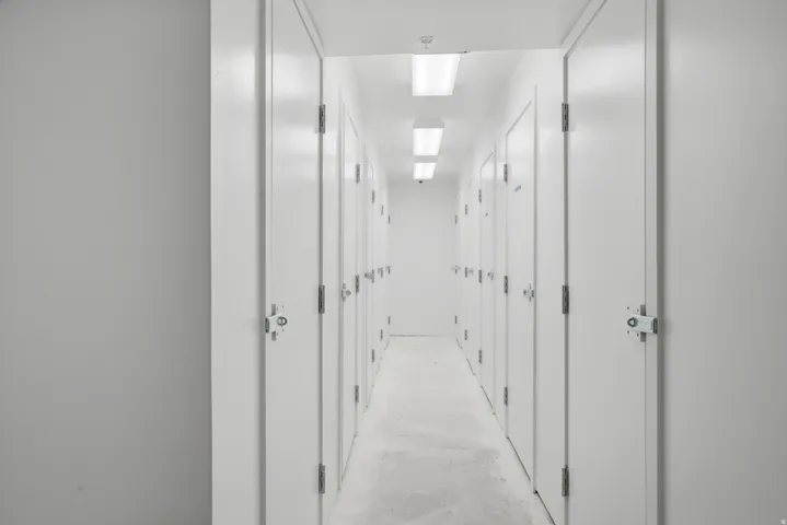 Optional storage lockers