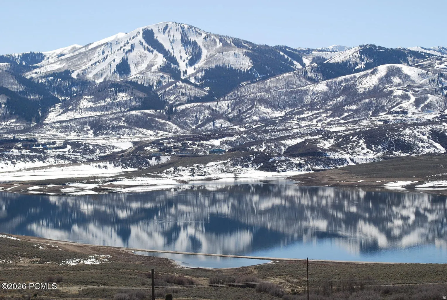 View of Deer Valley Ski Resort & Jordanelle from HIdeout Community
