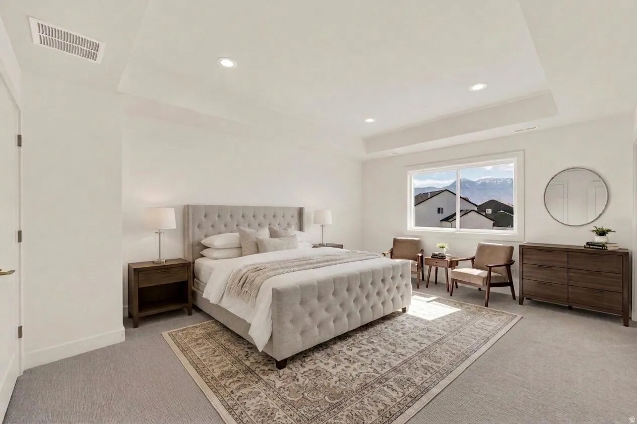 Virtually Staged Primary Bedroom Ensuite