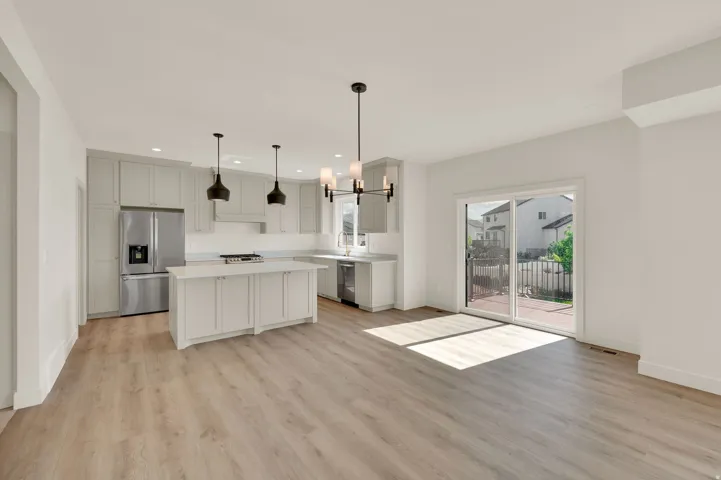 Open Concept Kitchen, and Dining Room