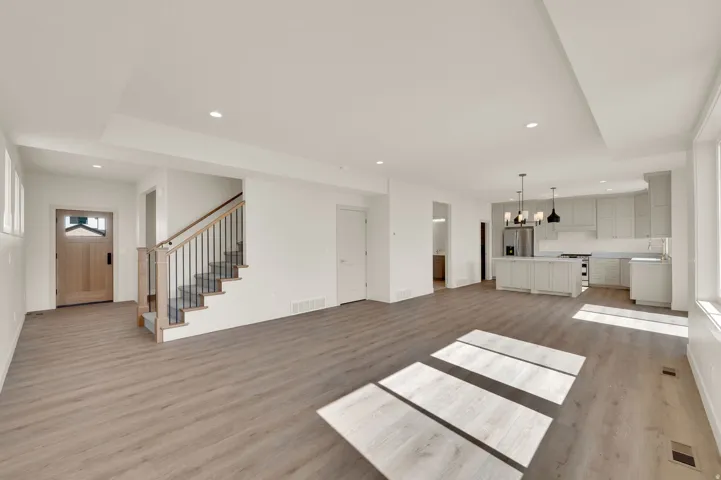 Open Concept Kitchen, Dining, and Family Room