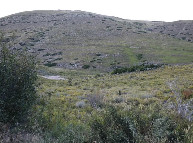 Mountain view featuring rural landscape