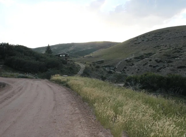 Mountain view featuring rural landscape