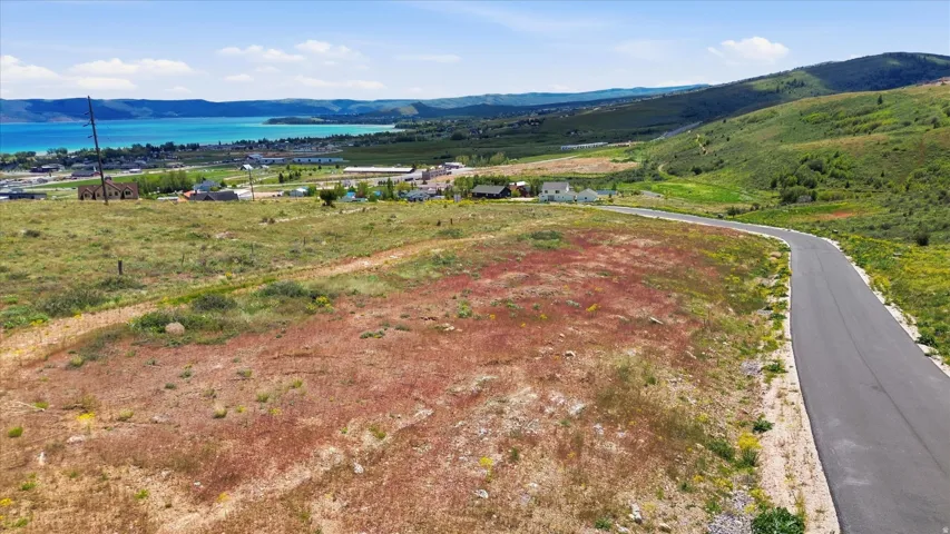 Expansive undeveloped lot featuring natural vegetation and partial road access