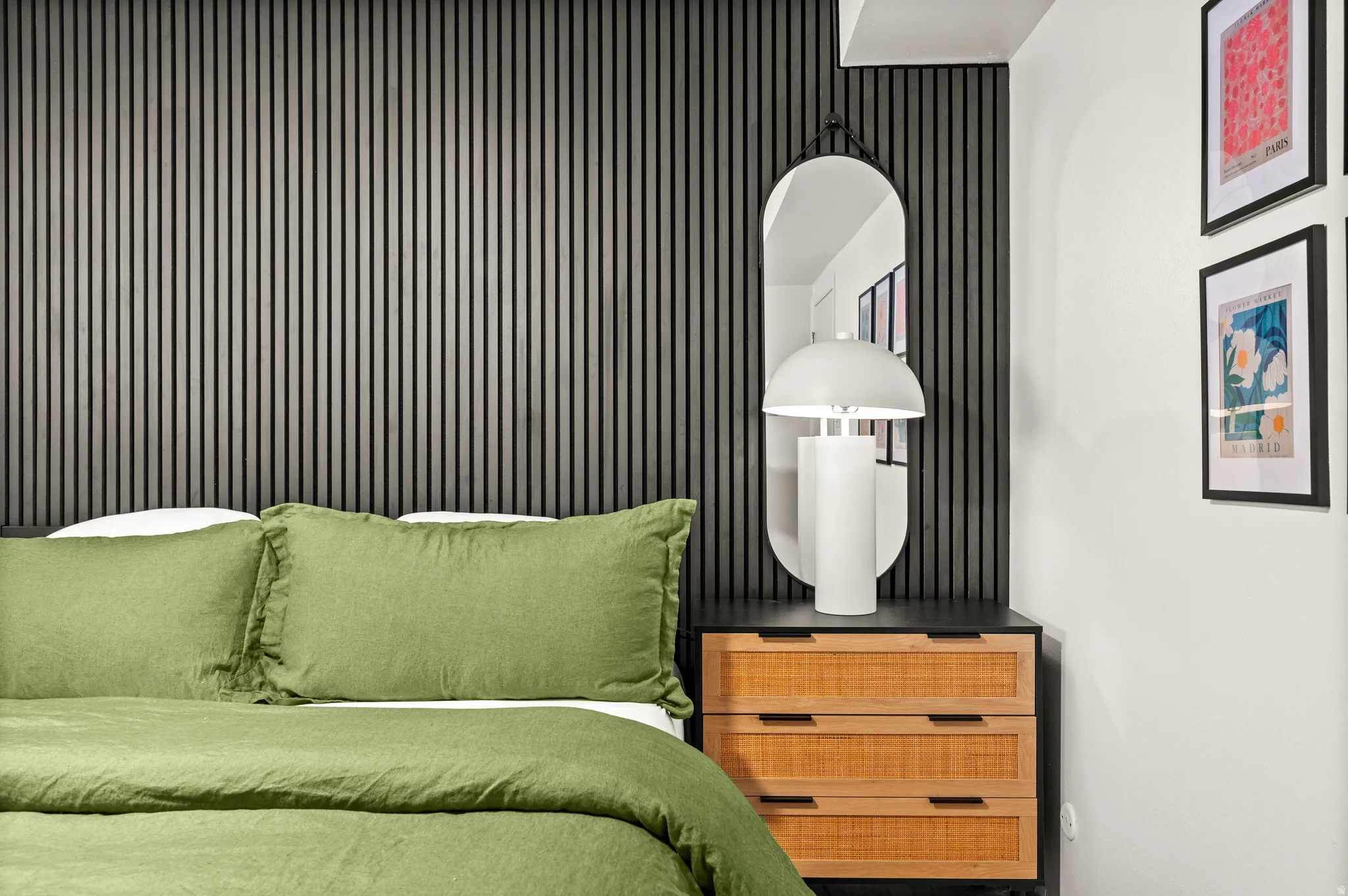 Vertical slat wall paneling