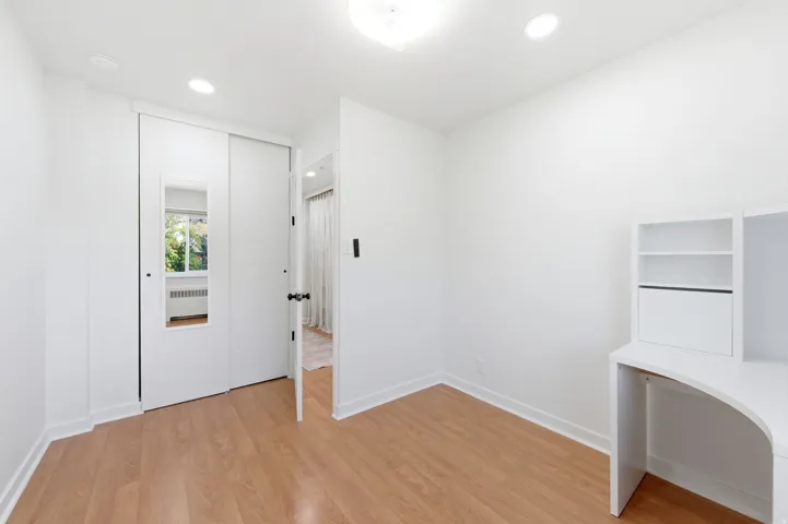Bedroom 2 with mirrored closet