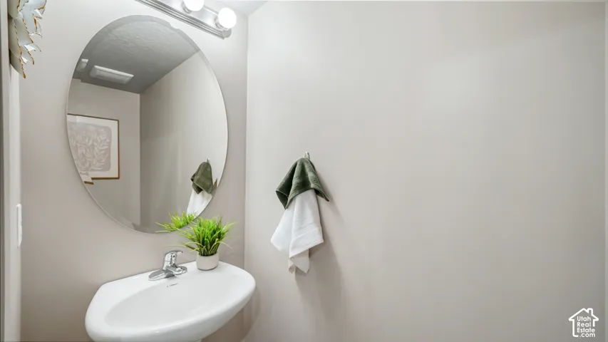 Half bath on main level