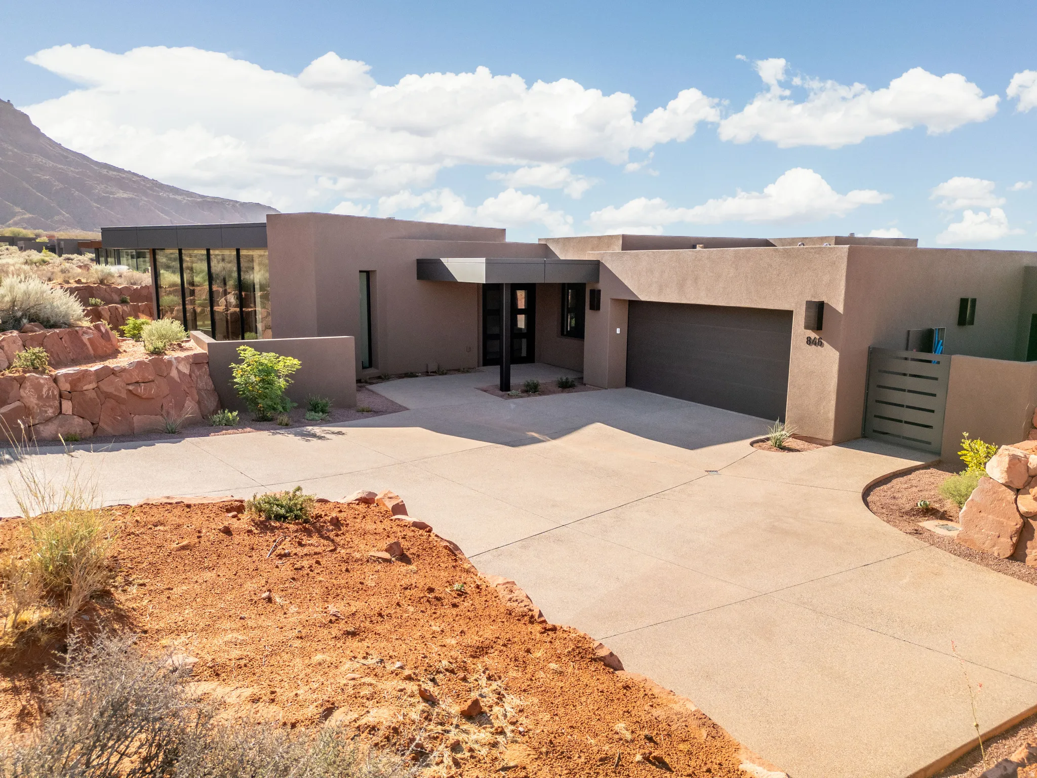 Welcome home to this perfectly situated new modern masterpiece with unparalleled views.