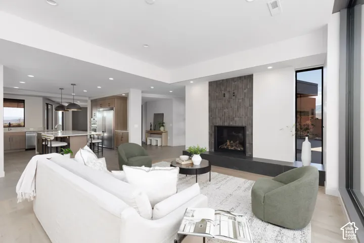 This is true open concept living at it's best.