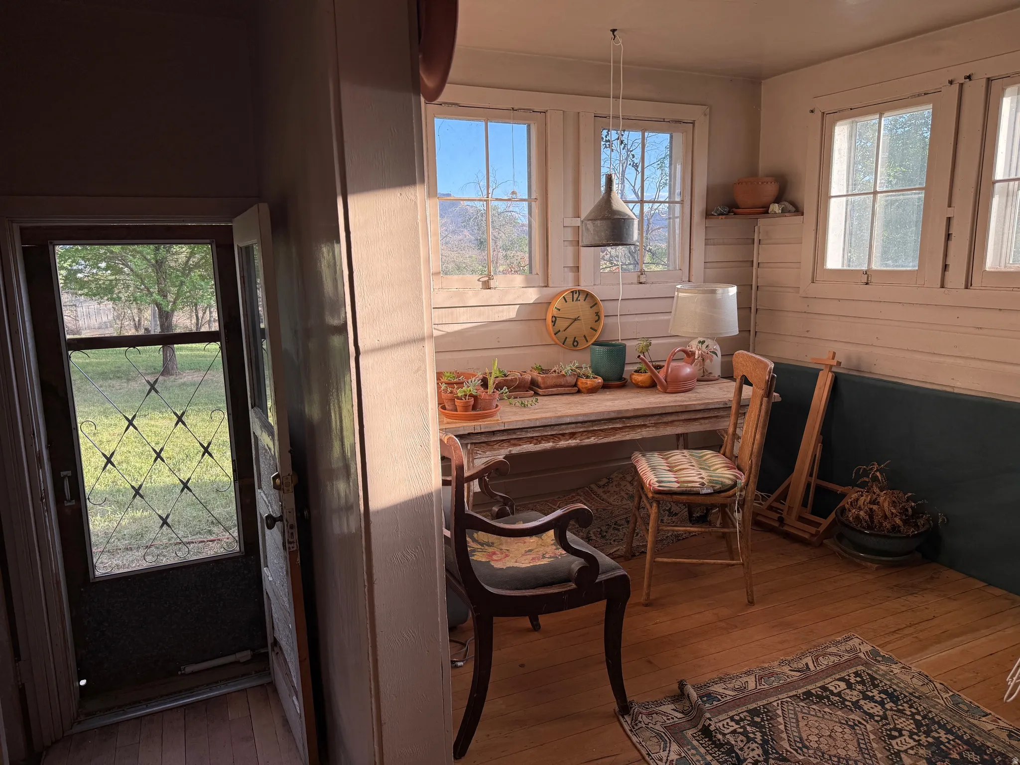 Light and Spacious Laundry Room with Office or Craft space