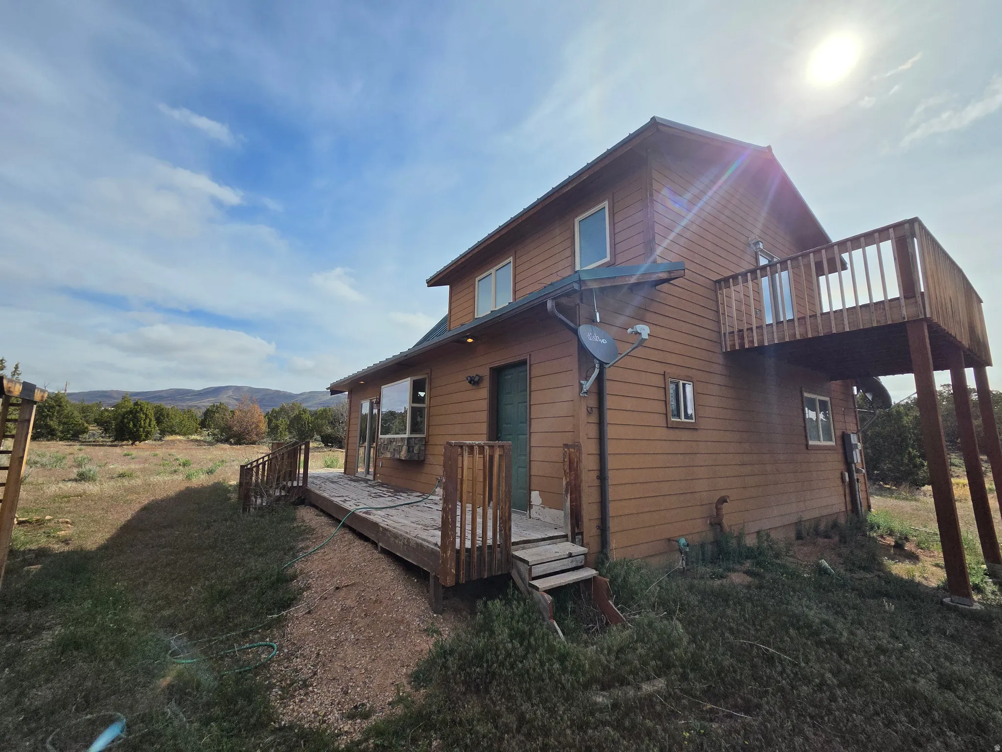 Side/Back of Cabin