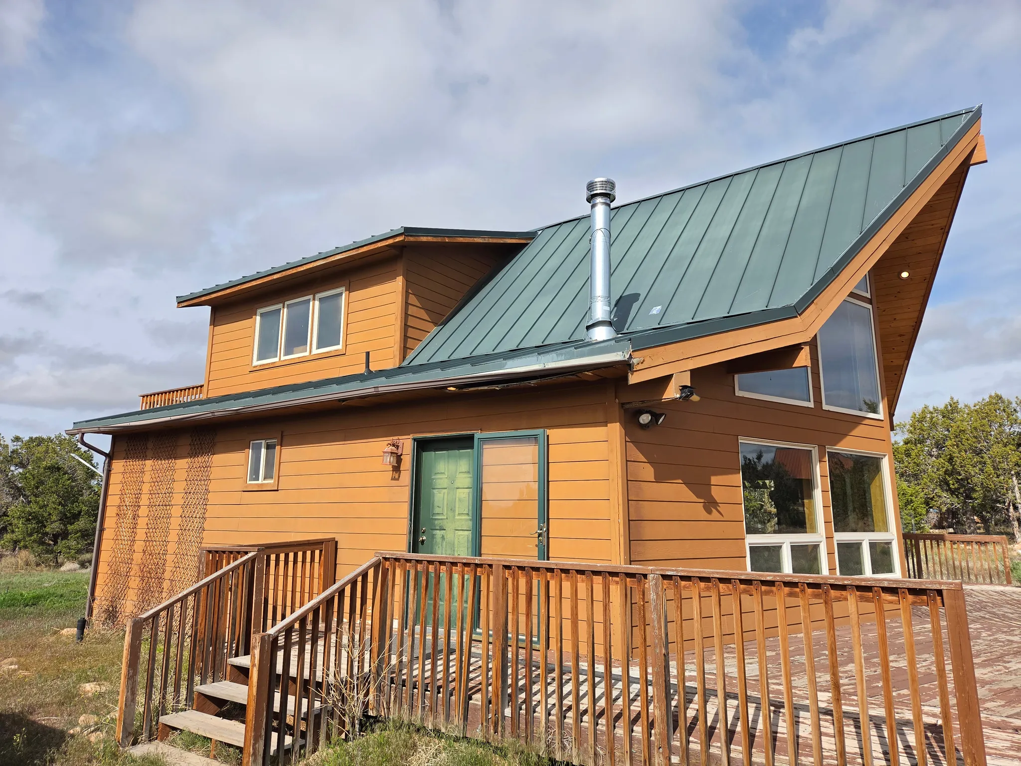 Front/Side of Cabin