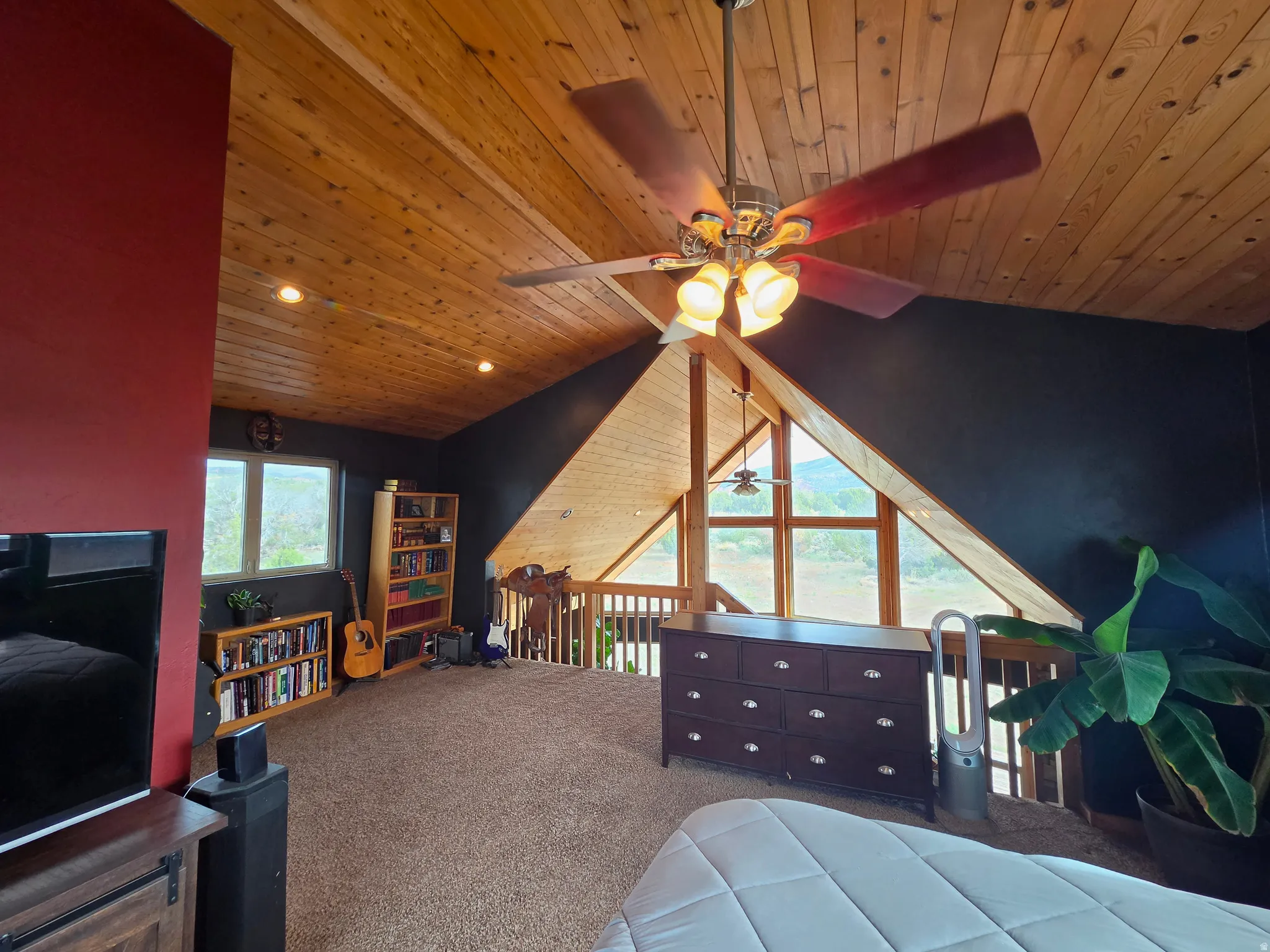 Spacious Master Bedroom Loft