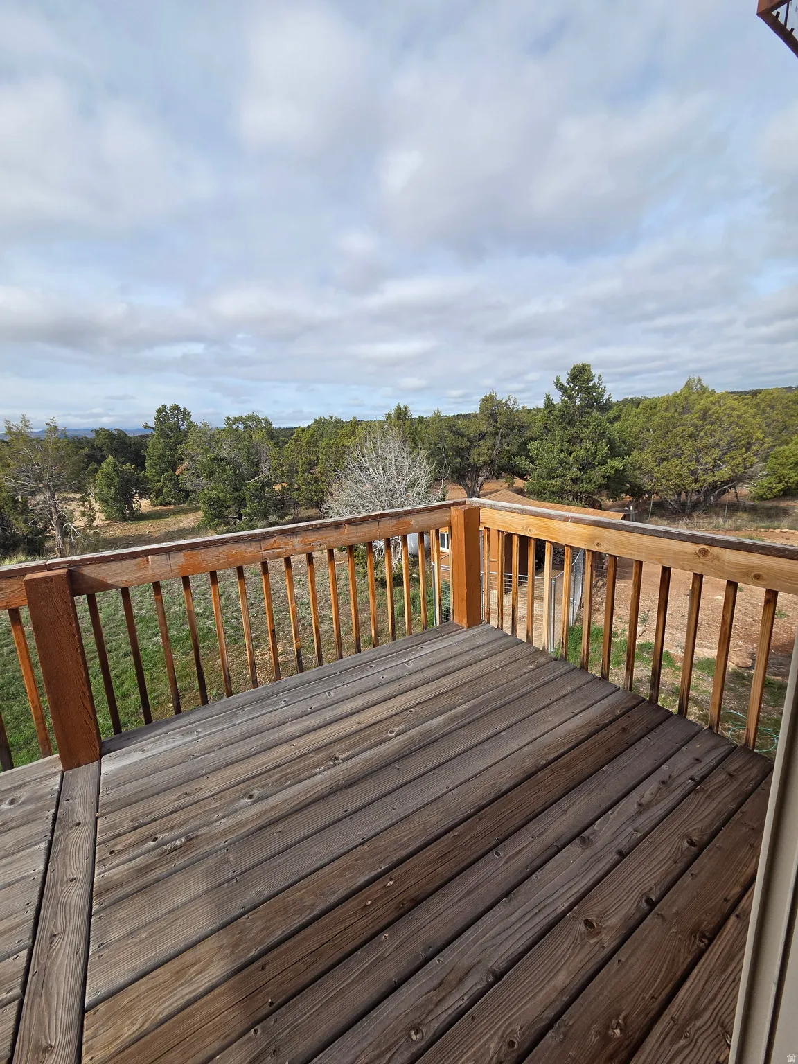 Stunning Views from 2nd Story Deck off Master Bedroom