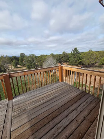 Stunning Views from 2nd Story Deck off Master Bedroom
