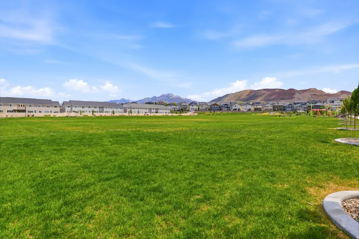 Large park perfect for activities or walking the family pet.